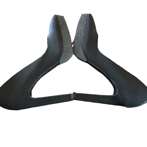 DKNY Zayne Platform Pumps Square Toe Dressy Sleek Stiletto Heels Black Size 9.5 - Picture 9 of 11